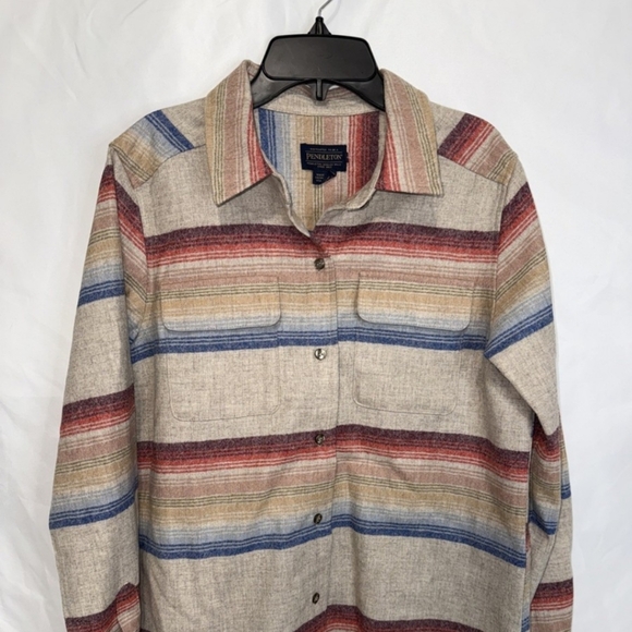 Pendleton Multicolor Striped Shirt NWOT - Picture 1 of 3